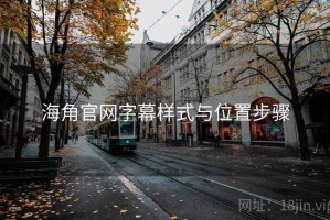 海角官网字幕样式与位置步骤 海角官网字幕样式与位置步骤