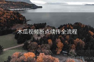 木瓜视频断点续传全流程 木瓜视频断点续传全流程