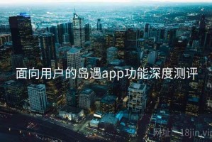 面向用户的岛遇app功能深度测评 面向用户的岛遇app功能深度测评