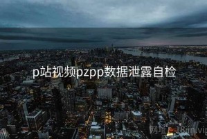 p站视频pzpp数据泄露自检 p站视频pzpp数据泄露自检