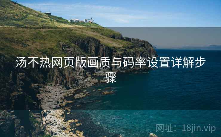 汤不热网页版画质与码率设置详解步骤 汤不热网页版画质与码率设置详解步骤