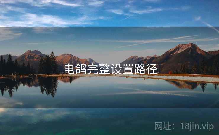 电鸽完整设置路径 电鸽完整设置路径
