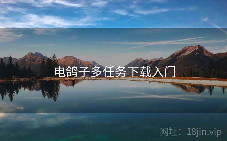 电鸽子多任务下载入门 电鸽子多任务下载入门