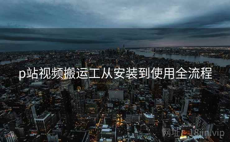 p站视频搬运工从安装到使用全流程 p站视频搬运工从安装到使用全流程